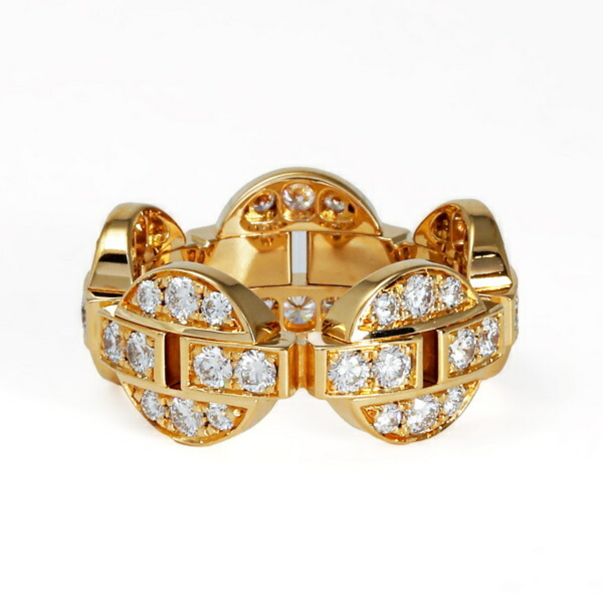 Cartier Imaria K18YG Yellow Gold Ring