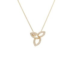 Harry Winston Lily Cluster K18YG Yellow Gold Necklace