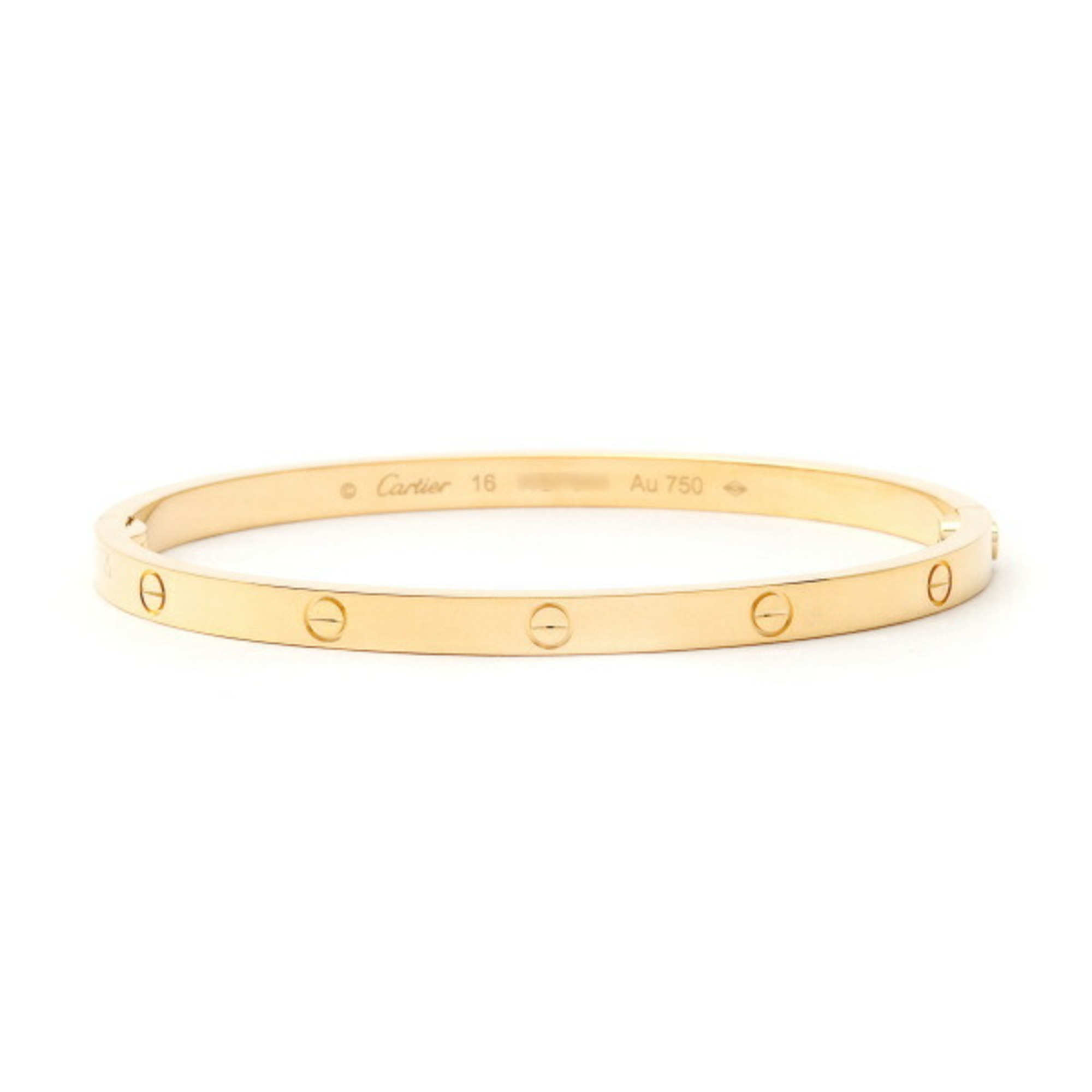 Cartier Love Small K18YG Yellow Gold Bracelet