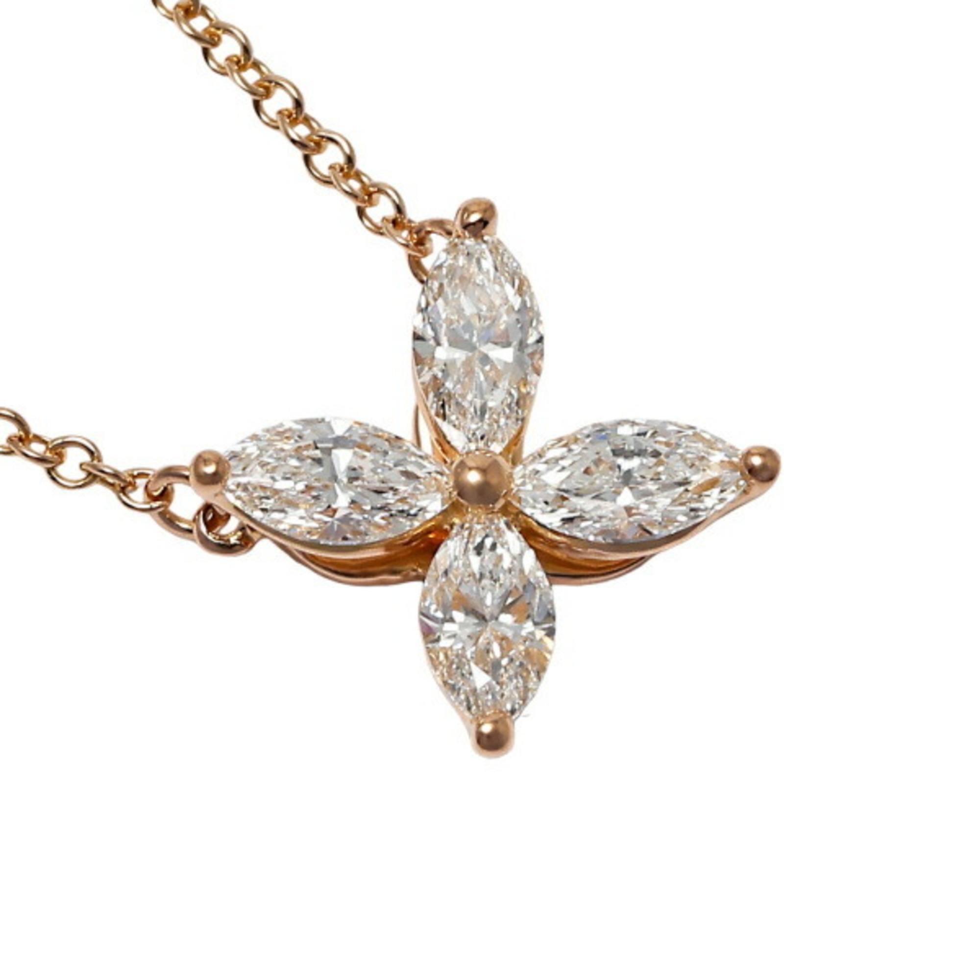 Tiffany Victoria Medium 18k Rose Gold Necklace