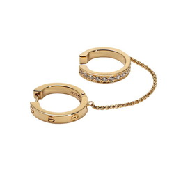 Cartier Love Single K18YG Yellow Gold Earrings