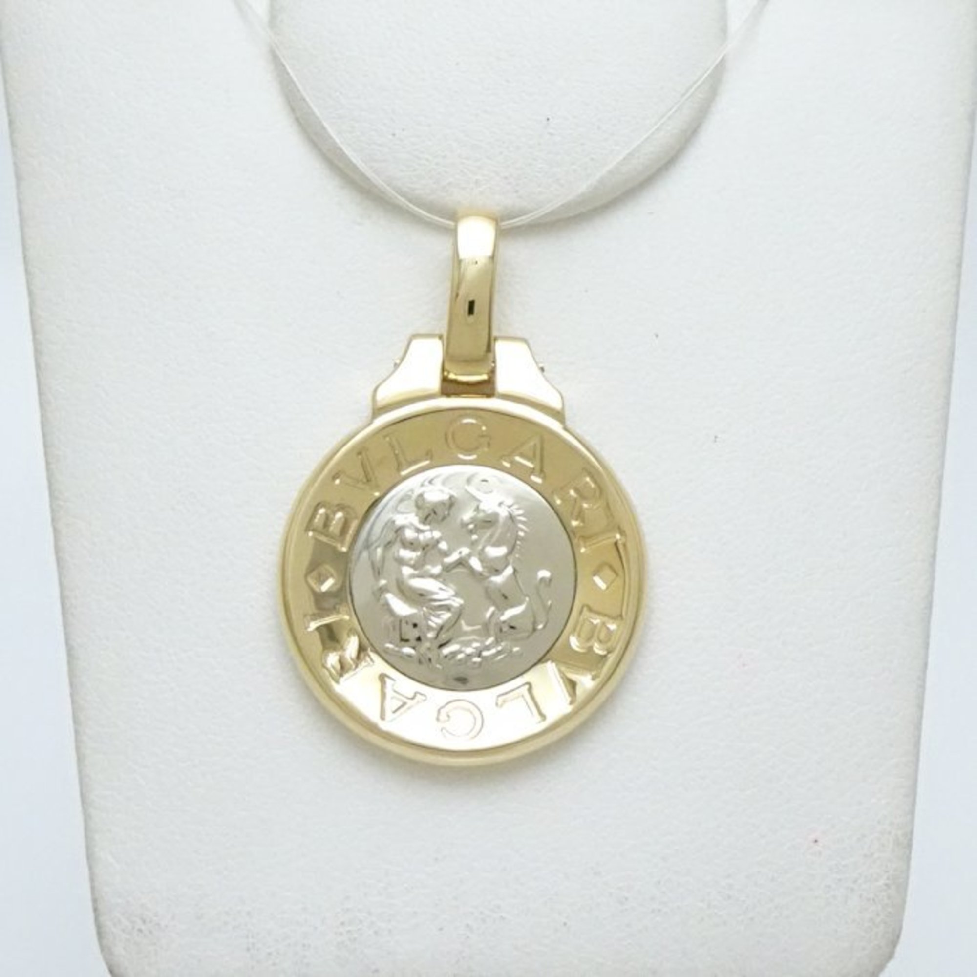 BVLGARI Bulgari Horoscope Pendant Top Virgo Constellation K18YG Yellow Gold x K18WG White 292319