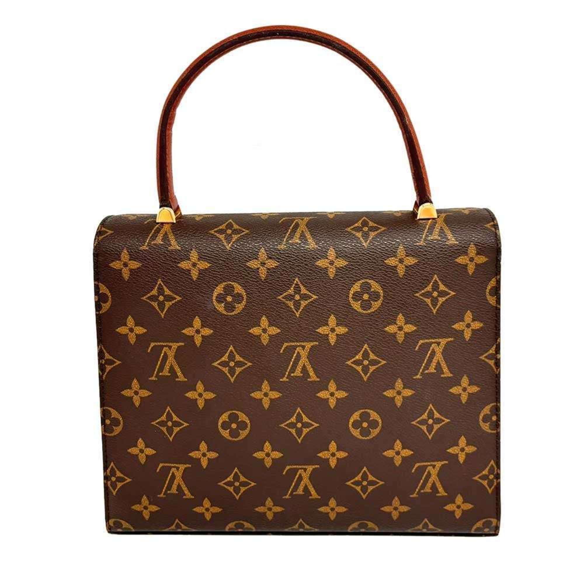 Louis Vuitton Malesherbes Handbag Monogram Gold M51379 LOUIS VUITTON