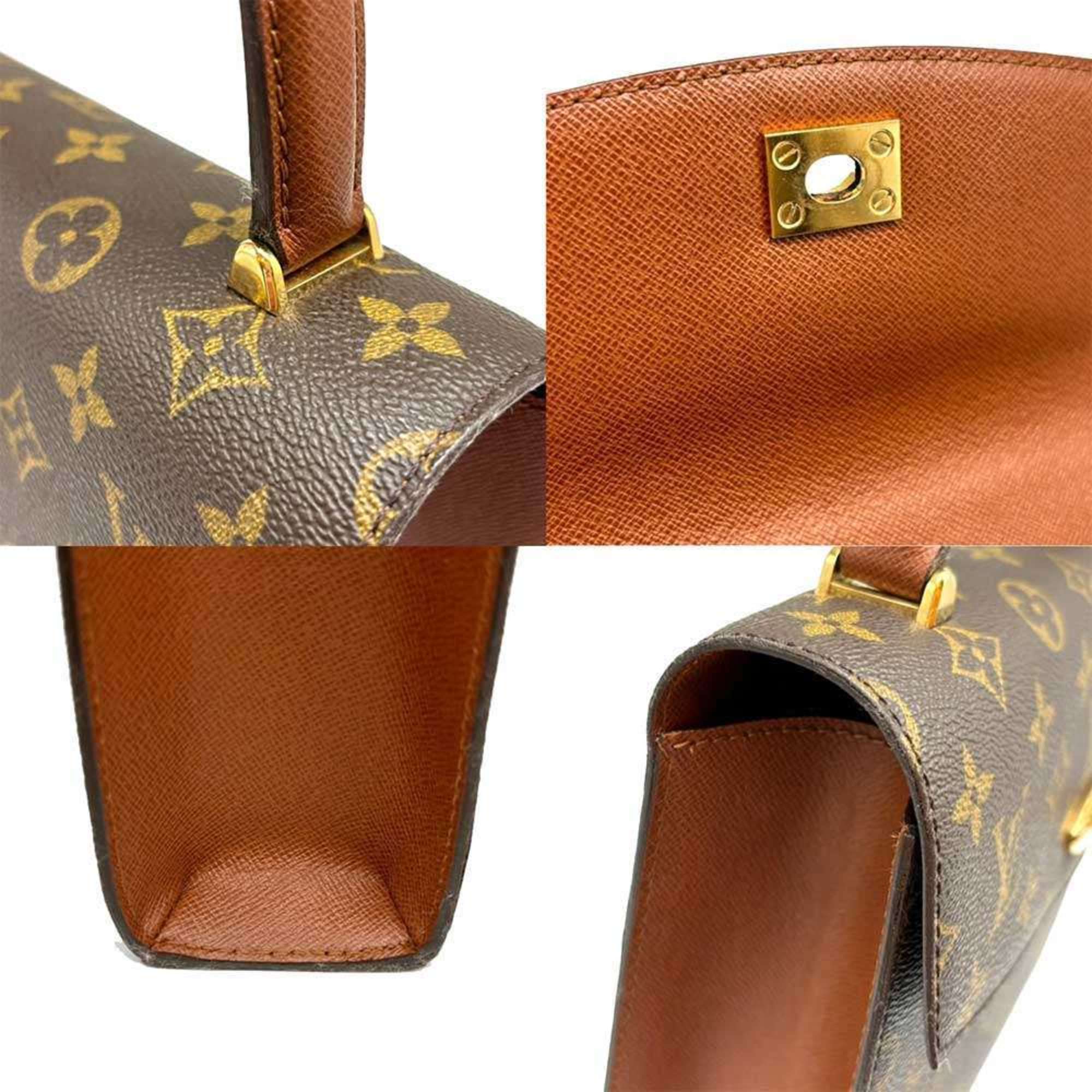 Louis Vuitton Malesherbes Handbag Monogram Gold M51379 LOUIS VUITTON