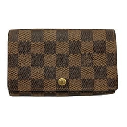 LOUIS VUITTON Louis Vuitton Damier Porte Monnaie Bi-fold Wallet N61730