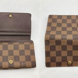 LOUIS VUITTON Louis Vuitton Damier Porte Monnaie Bi-fold Wallet N61730