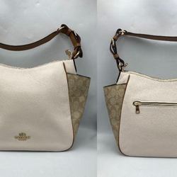 COACH Signature Raleigh Shoulder Bag C2855