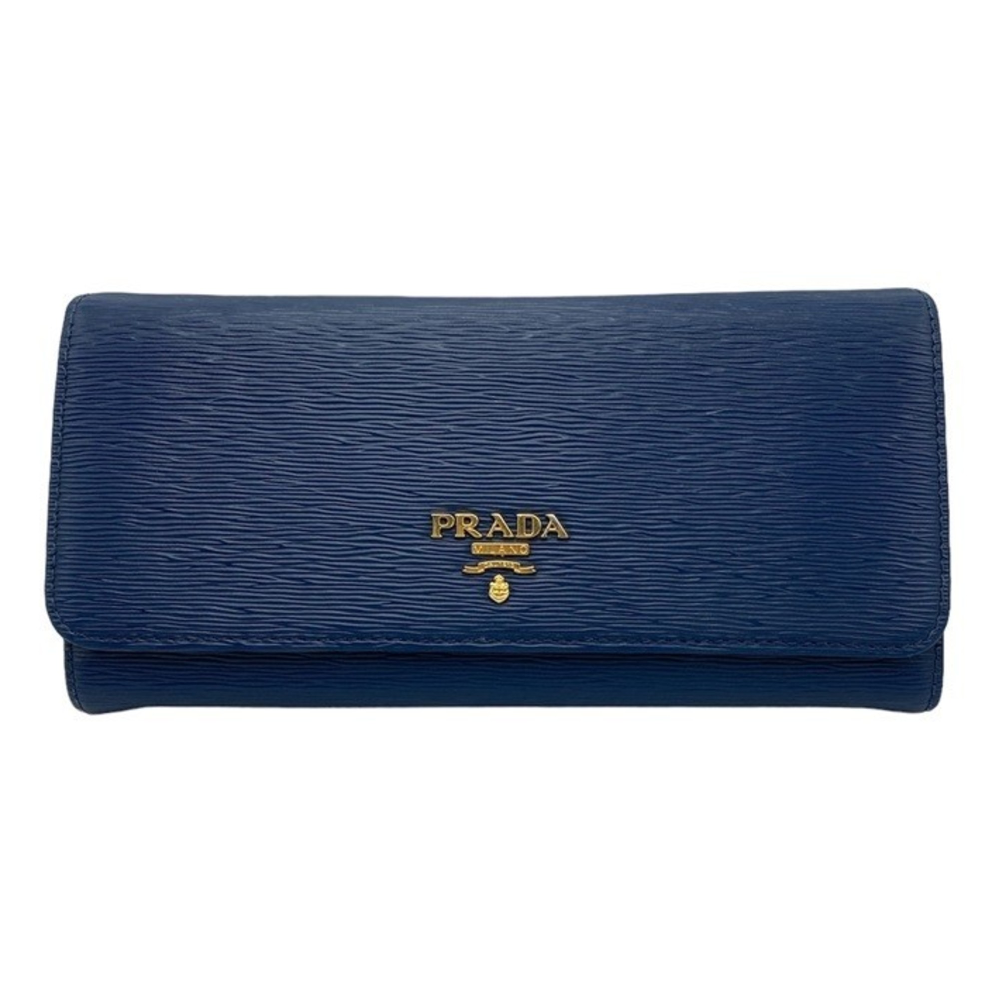 PRADA VITELLO MOVE Bi-fold long wallet