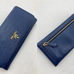 PRADA VITELLO MOVE Bi-fold long wallet