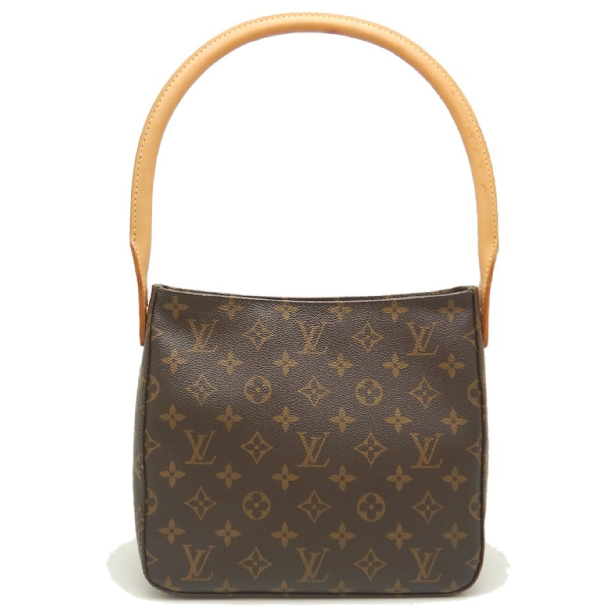 LOUIS VUITTON Louis Vuitton Monogram Looping MM M51146 Shoulder Bag Brown 252050