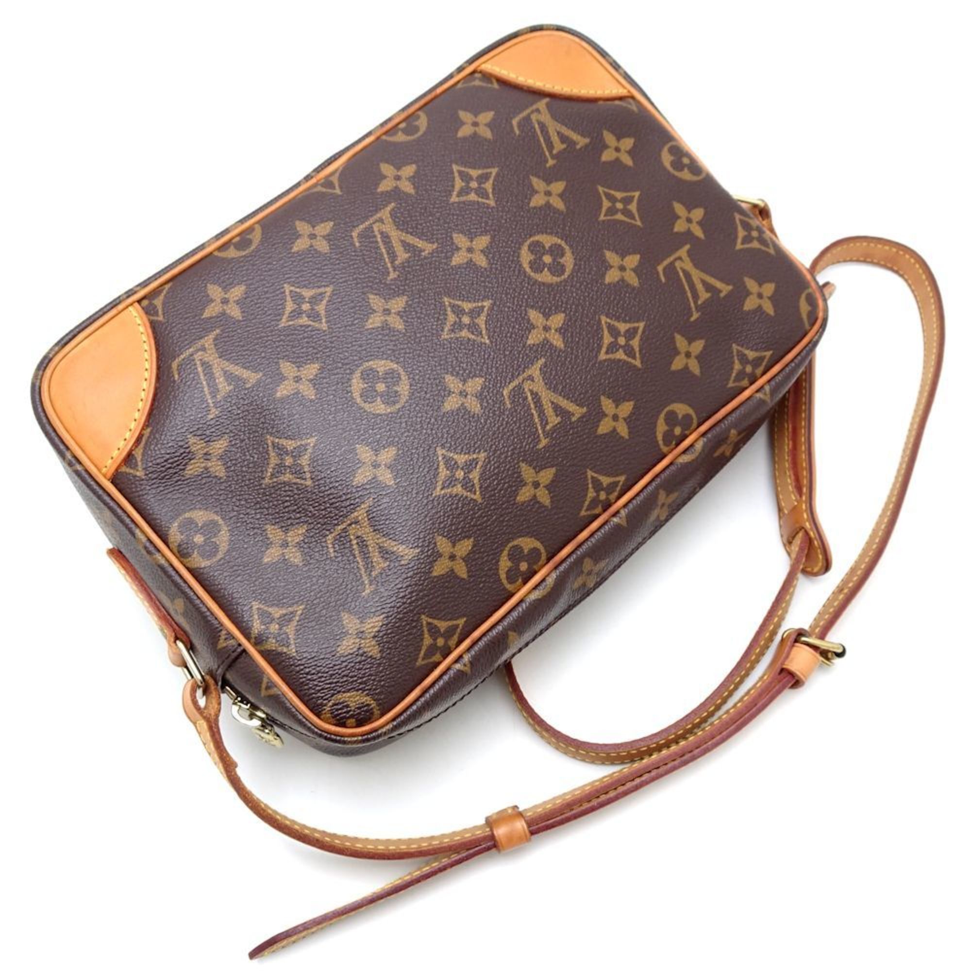 LOUIS VUITTON Louis Vuitton Monogram Trocadero 27 M51274 Shoulder Bag Brown 351559