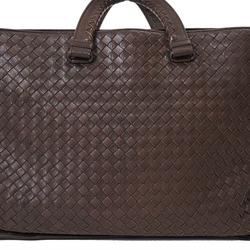 Bottega Veneta Intrecciato Bag Brown Men's Leather BOTTEGA VENETA