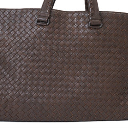 Bottega Veneta Intrecciato Bag Brown Men's Leather BOTTEGA VENETA