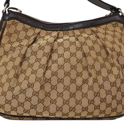 Gucci GG Canvas Sukey Bag Beige Brown 232955 Women's GUCCI