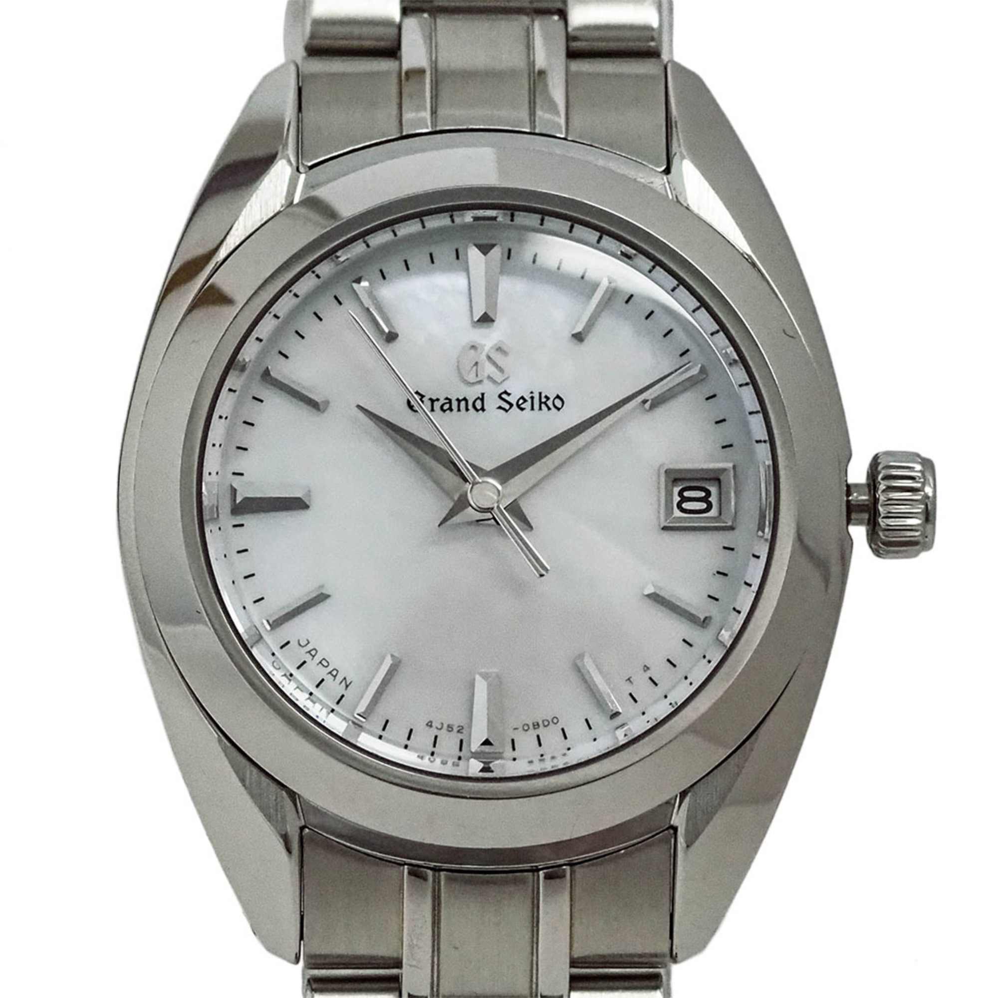 Grand Seiko STGF275 Elegance Collection SS Watch 26mm 9F 4J52 GS Ladies Silver Quartz