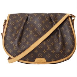 Louis Vuitton Menilmontant MM Bag Monogram M40473 Women's Shoulder LOUIS VUITTON