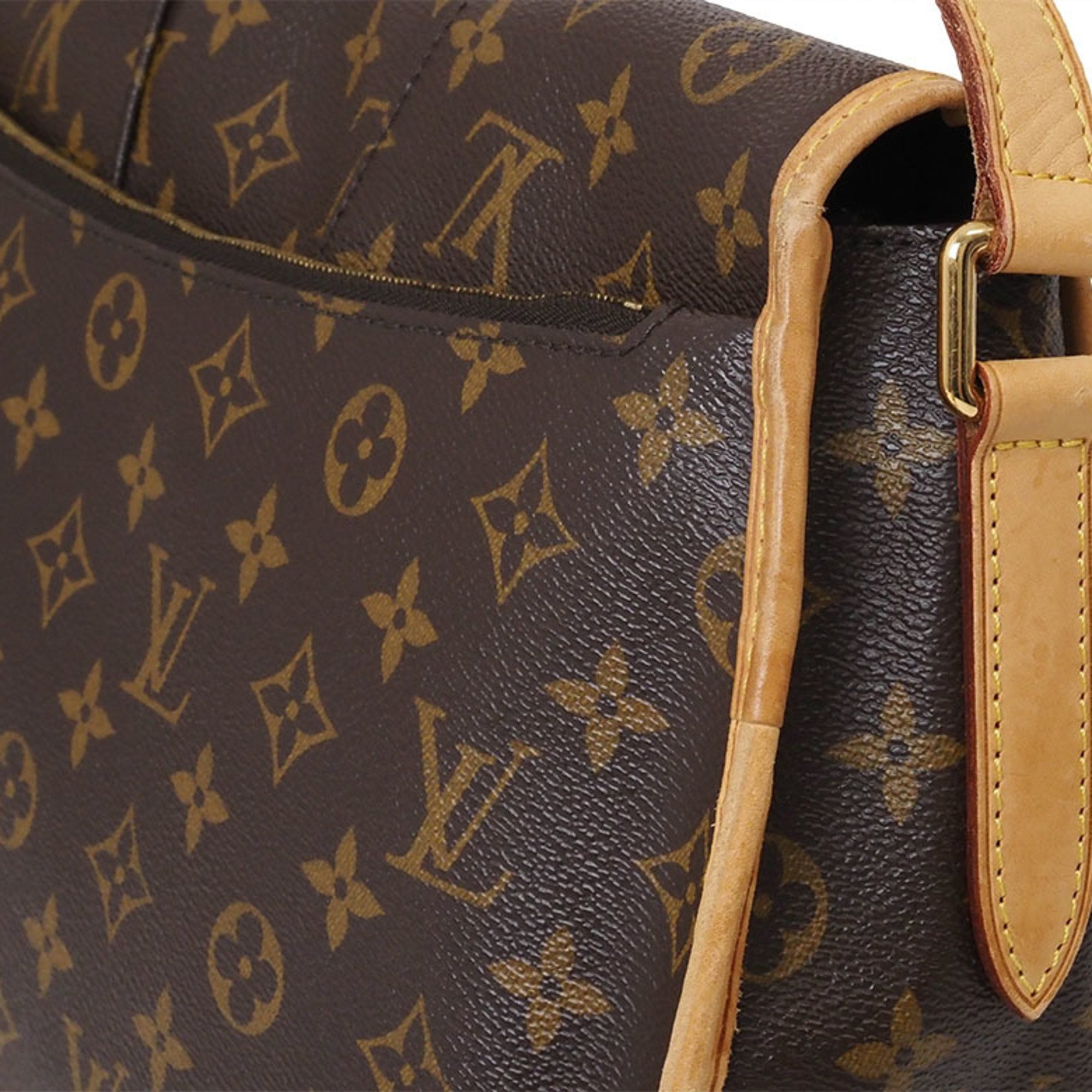 Louis Vuitton Menilmontant MM Bag Monogram M40473 Women's Shoulder LOUIS VUITTON