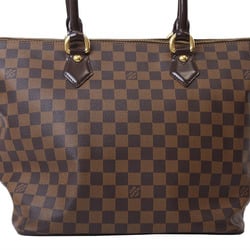 Louis Vuitton Saleya MM Bag Damier Ebene N51182 Women's Canvas Tote LOUIS VUITTON