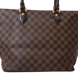 Louis Vuitton Saleya MM Bag Damier Ebene N51182 Women's Canvas Tote LOUIS VUITTON