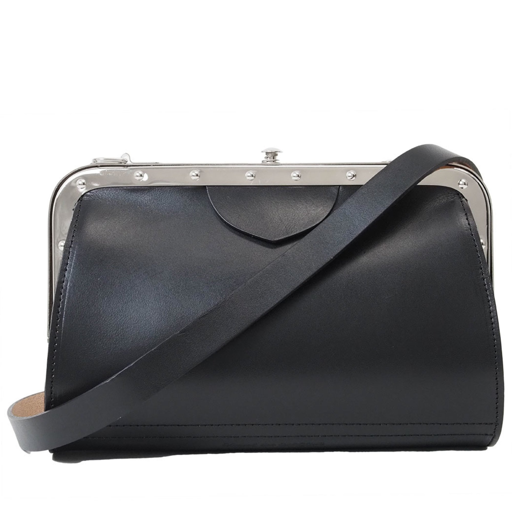 Comme des Garçons Comme des Garcons Clasp Leather Shoulder Bag Black GI-K201-051-1-1 Women's 22SS COMME GARCONS