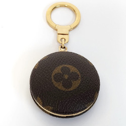 Louis Vuitton LOUISVUITTON Astropil Keychain M51910 Brown Gold Monogram Canvas Metal Key Ring Holder Charm Light