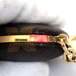 Louis Vuitton LOUISVUITTON Astropil Keychain M51910 Brown Gold Monogram Canvas Metal Key Ring Holder Charm Light