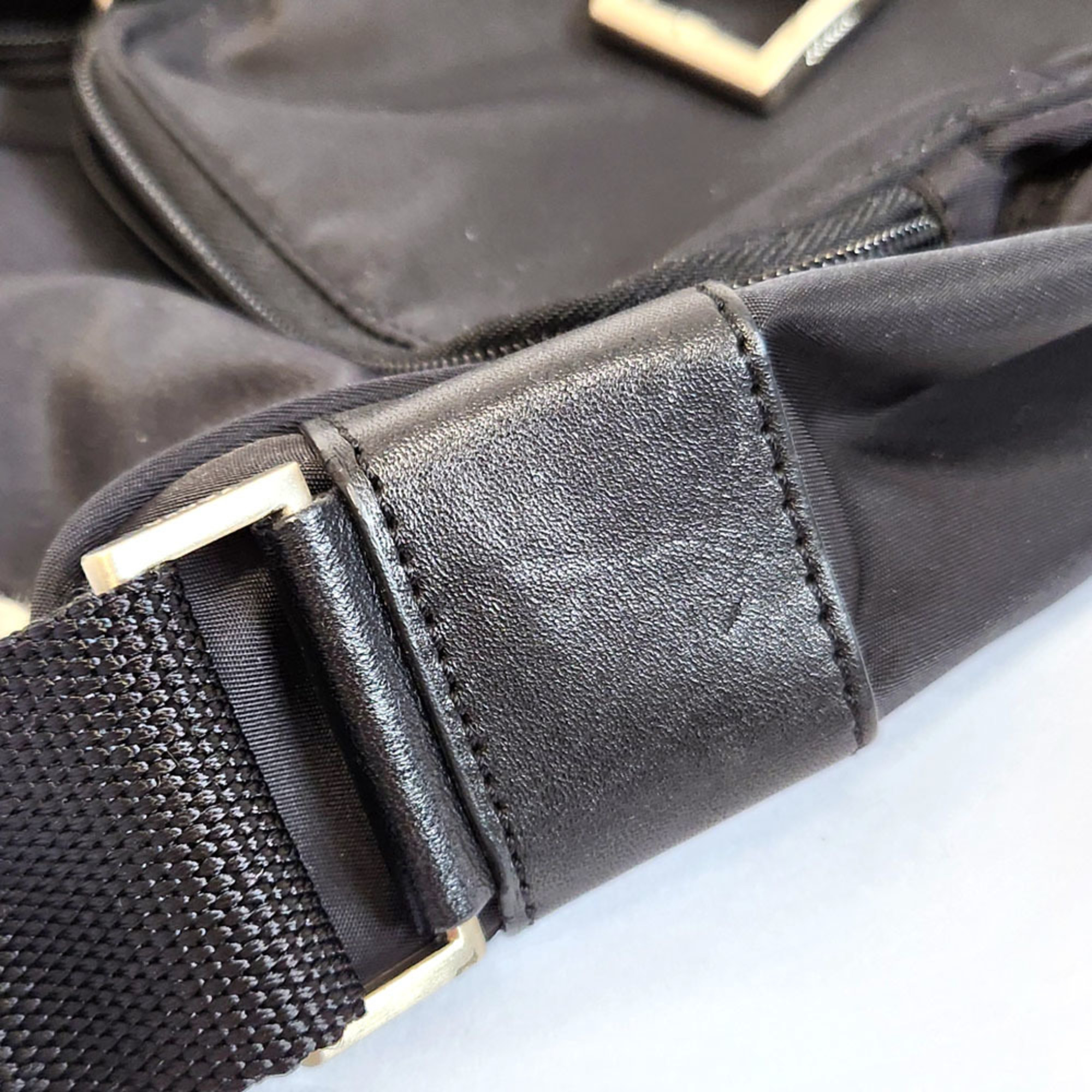 PRADA Shoulder Bag - Black Nylon for Women and Men