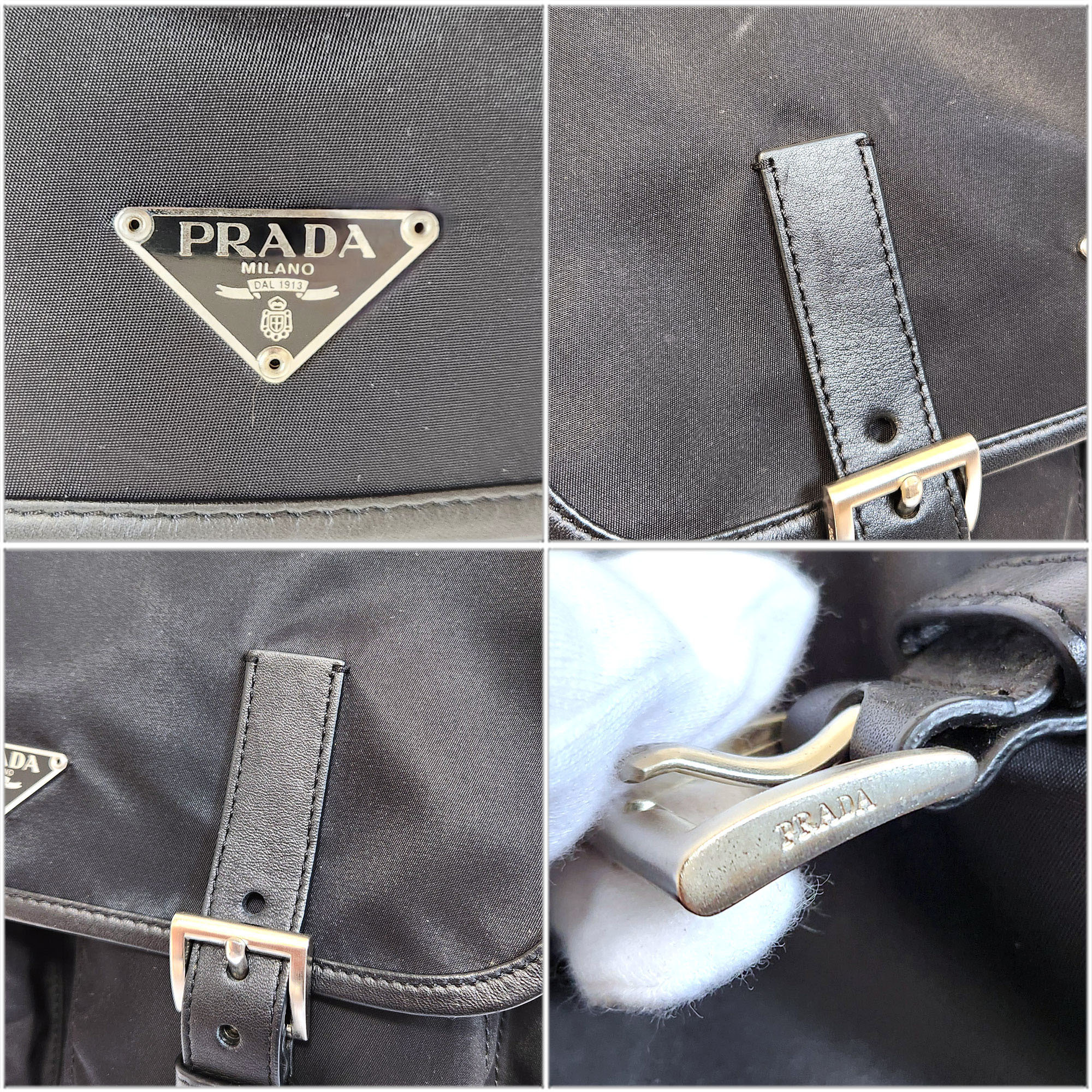 PRADA Shoulder Bag - Black Nylon for Women and Men