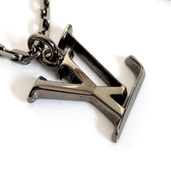 Louis Vuitton LOUISVUITTON Pendant LV Initial Key Necklace M80182 Silver Metal Men's Charm