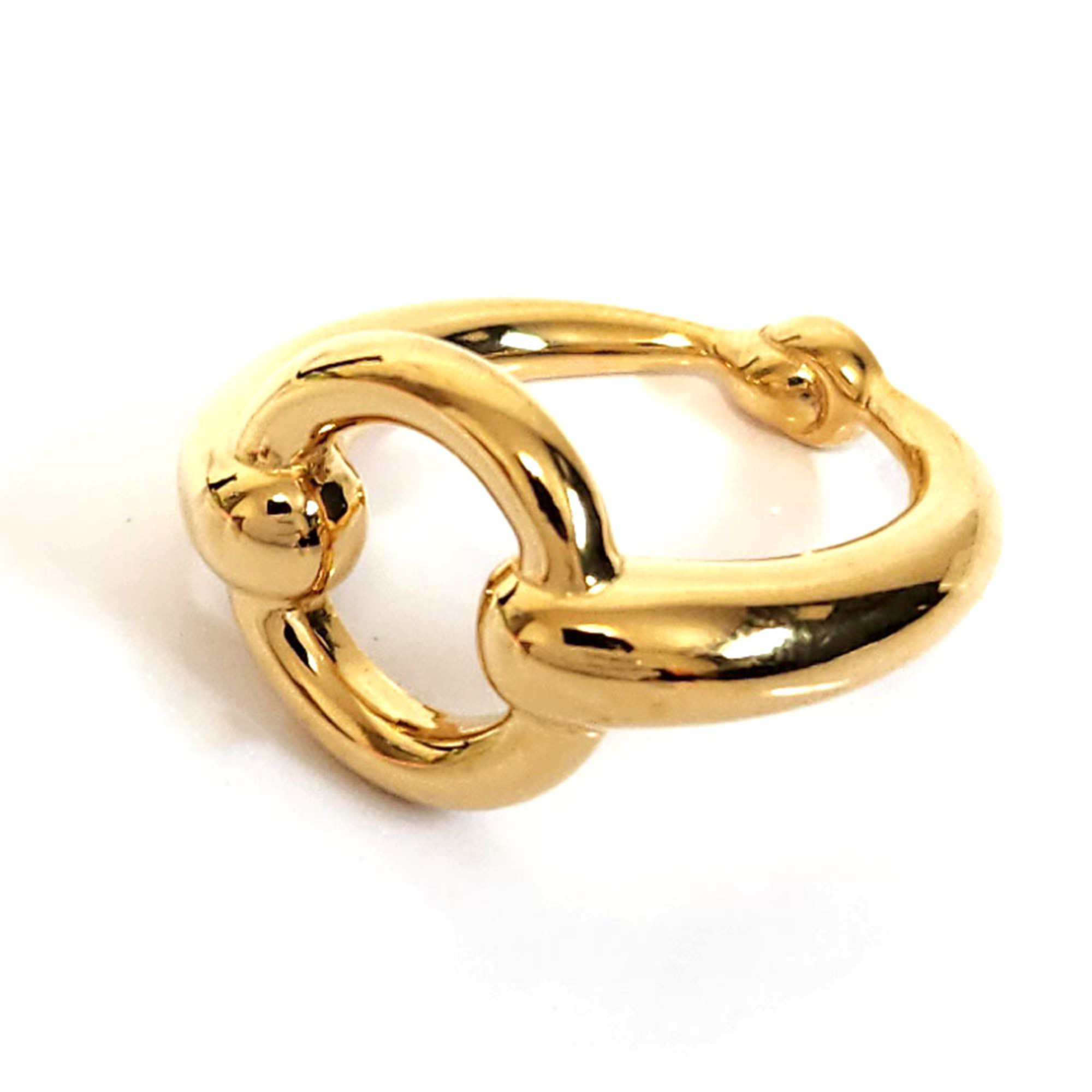 Hermes Mo Scarf Ring - Gold Metal Clasp