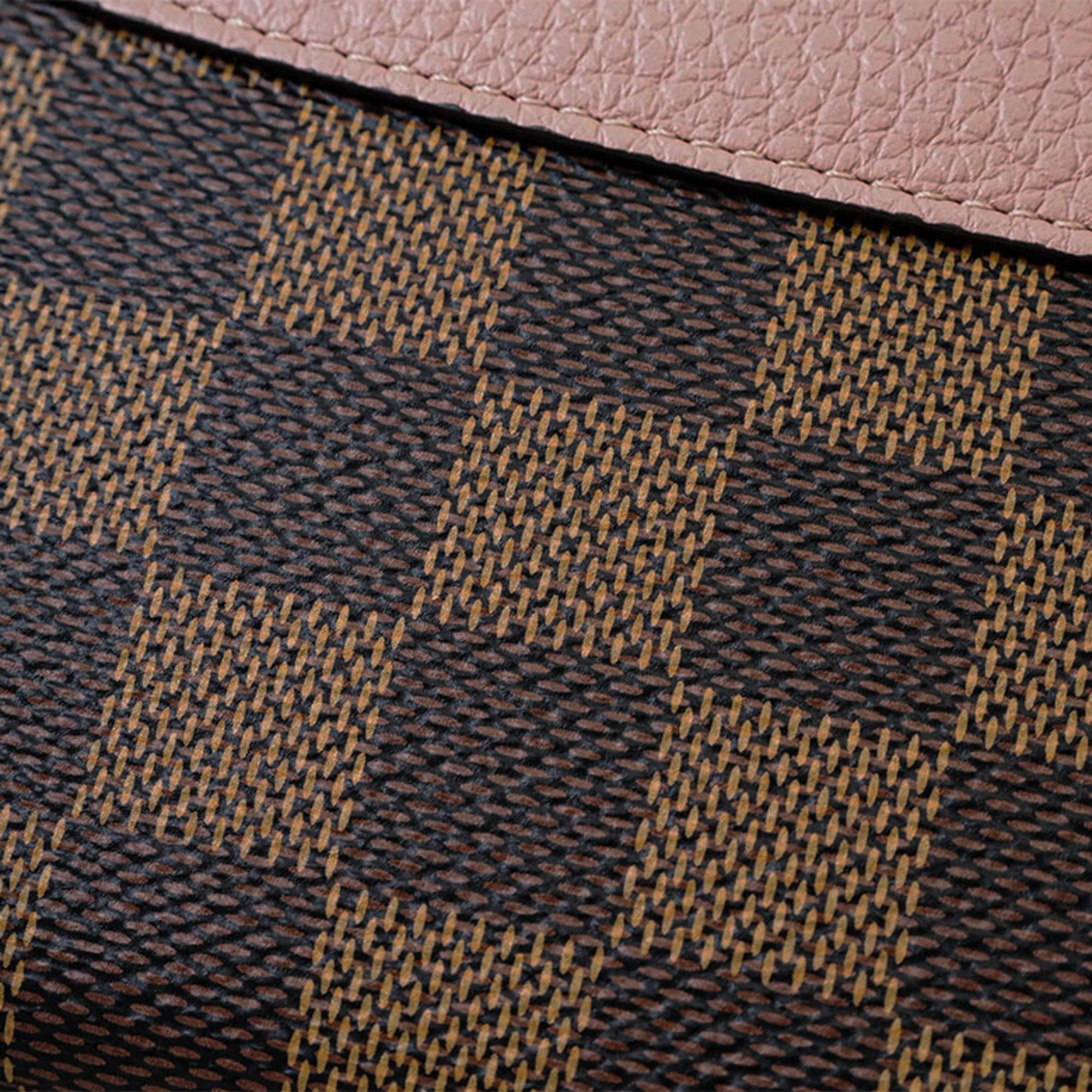 Louis Vuitton Portefeuille Normandy Wallet Damier Ebene Magnolia N61262 Women's LOUIS VUITTON