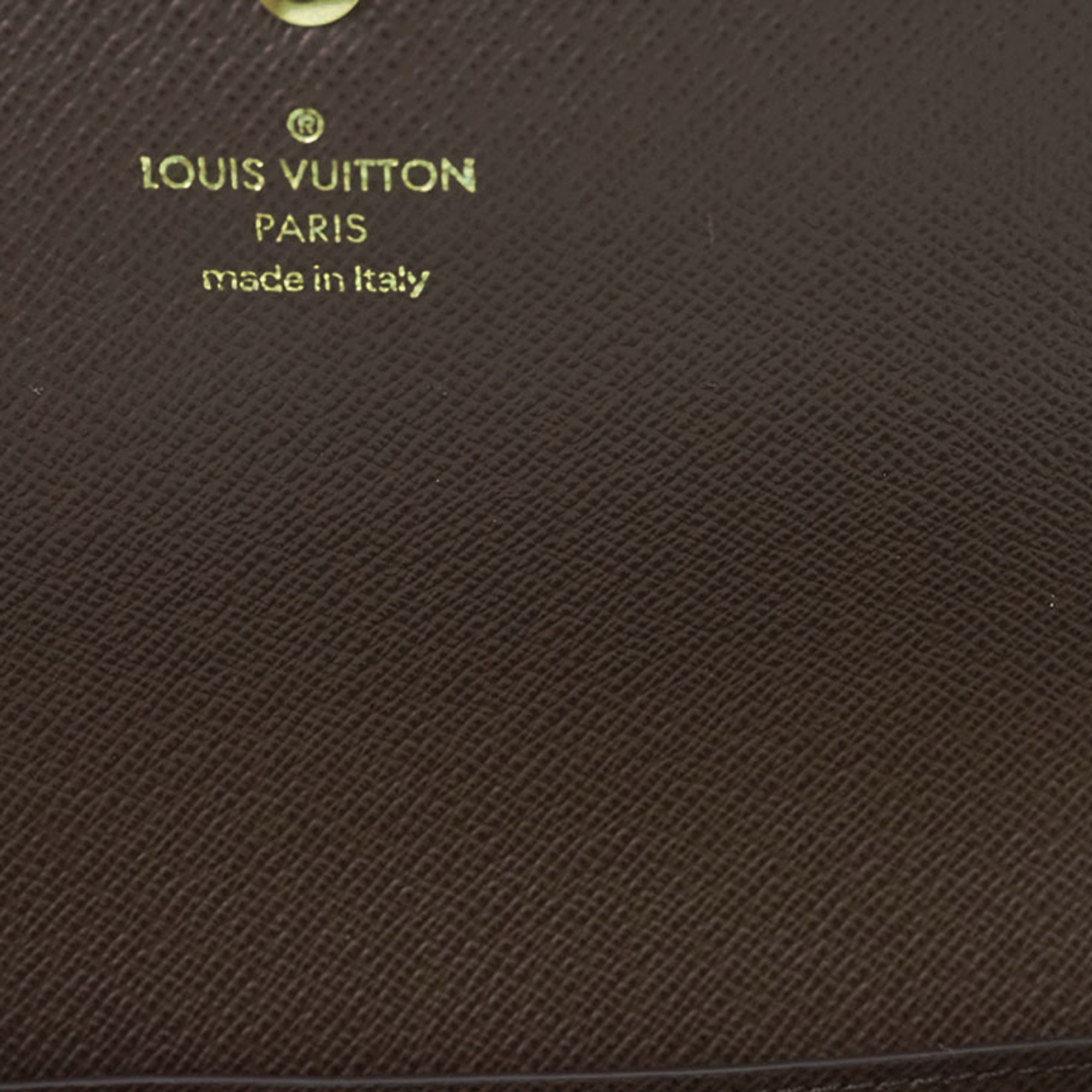 Louis Vuitton Portefeuille Normandy Wallet Damier Ebene Magnolia N61262 Women's LOUIS VUITTON