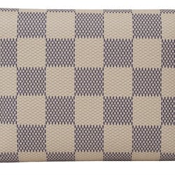 Louis Vuitton Portefeuille Victorine Compact Wallet Damier Azur N64022 Women's LOUIS VUITTON