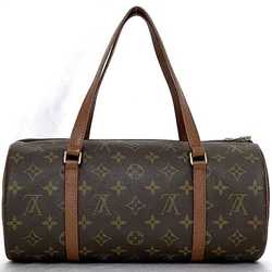 Louis Vuitton Handbag Papillon 30 Brown Monogram M51365 Boston Bag Canvas Leather NO1929 LOUIS VUITTON Bags for Women