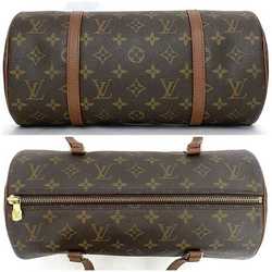 Louis Vuitton Handbag Papillon 30 Brown Monogram M51365 Boston Bag Canvas Leather NO1929 LOUIS VUITTON Bags for Women