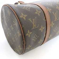 Louis Vuitton Handbag Papillon 30 Brown Monogram M51365 Boston Bag Canvas Leather NO1929 LOUIS VUITTON Bags for Women