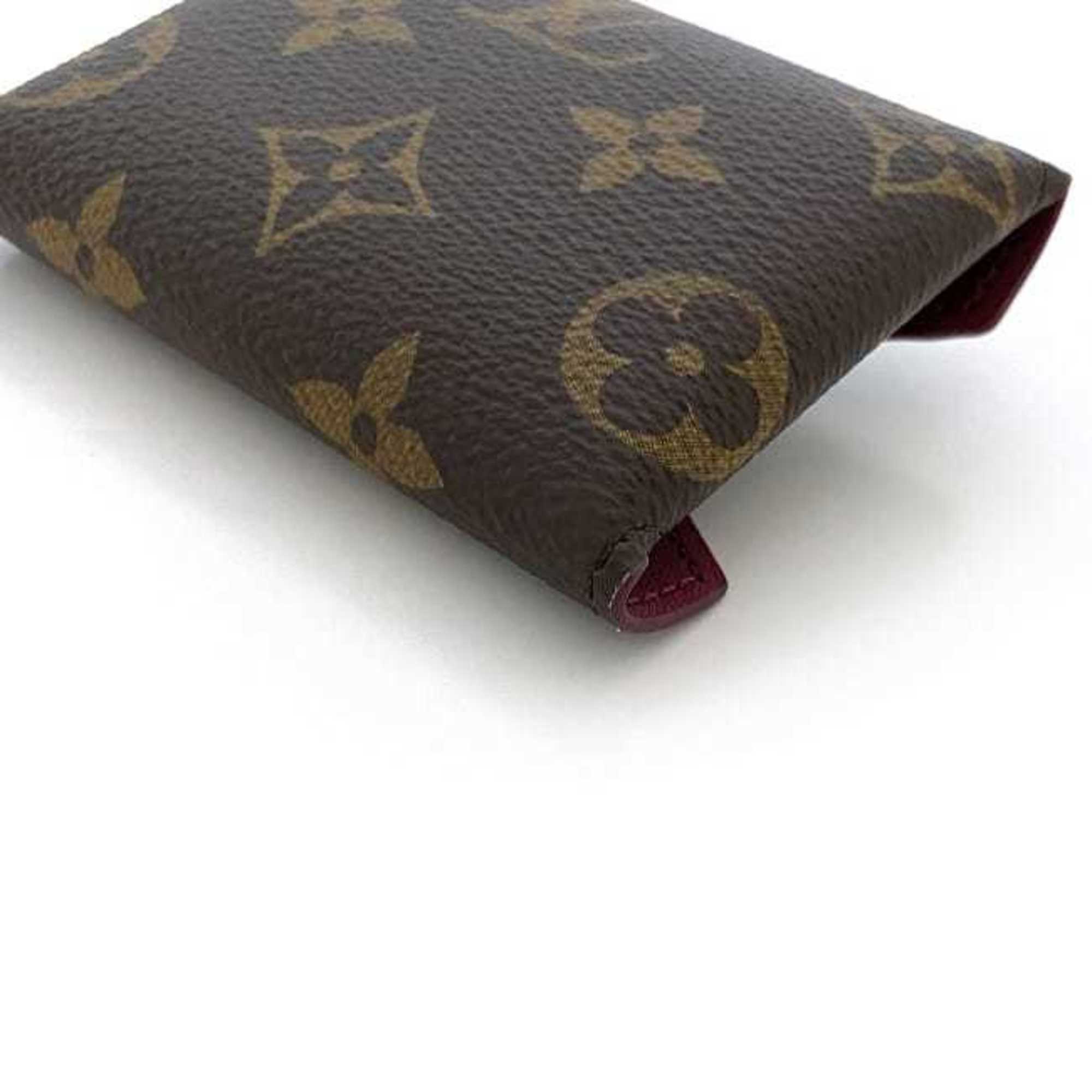 Louis Vuitton Pouch Pochette Kirigami Brown Red Pink Bordeaux Monogram M62034 Three-piece Set Clutch Bag Canvas SP2128 LOUIS VUITTON Triple Bag-in-Bag 3-piece