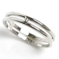 HERMES Ariane Ring, K18WG White Gold, H119834B 00057, Size 16.5, 57, 3.4g, for Women