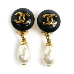 CHANEL Chanel GP Fake Pearl Coco Mark Earrings 7.9g for Women