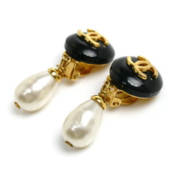 CHANEL Chanel GP Fake Pearl Coco Mark Earrings 7.9g for Women