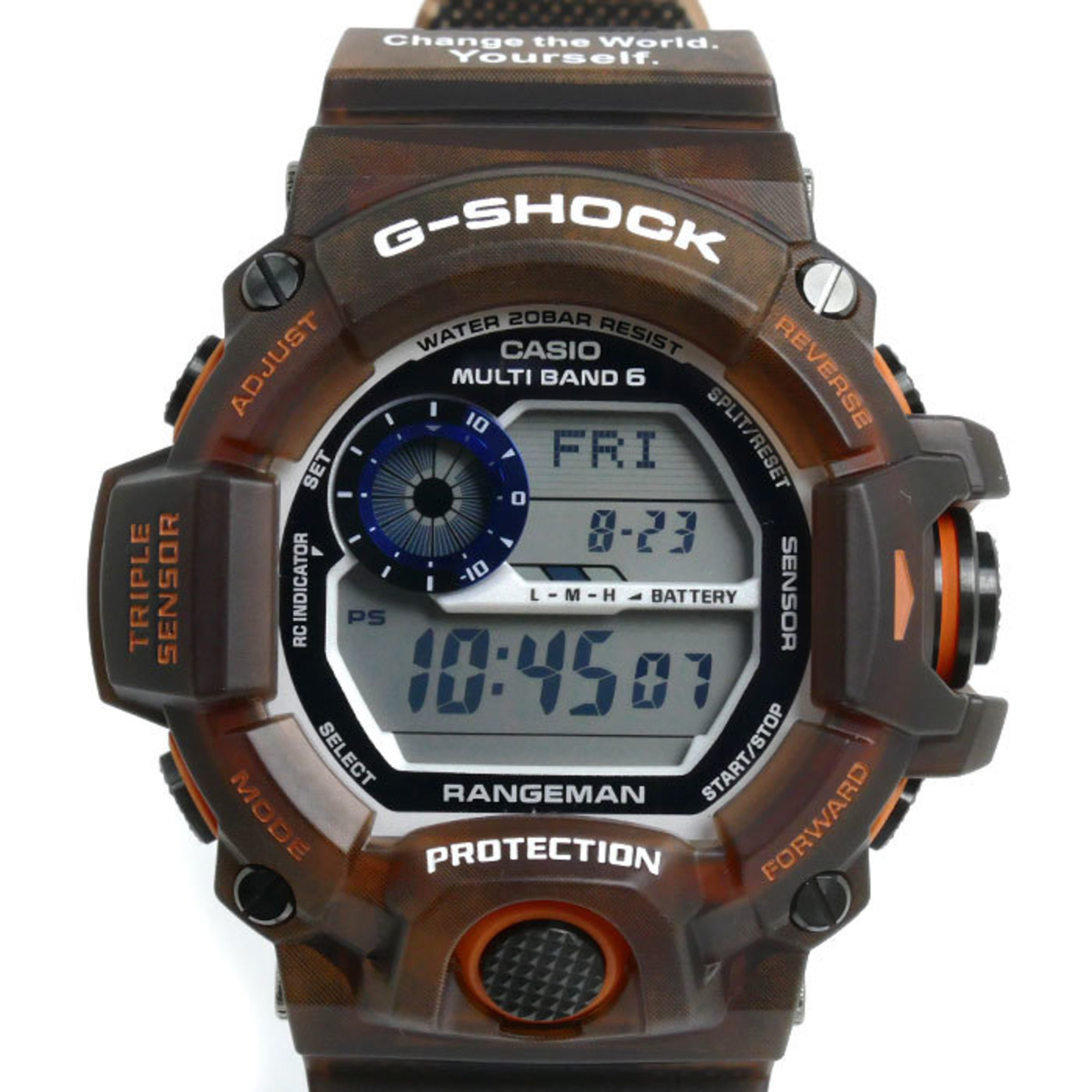 CASIO G-SHOCK MASTER OF G RANGEMAN Wristwatch Solar Brown GW-9405KJ-5JR Radio Men's