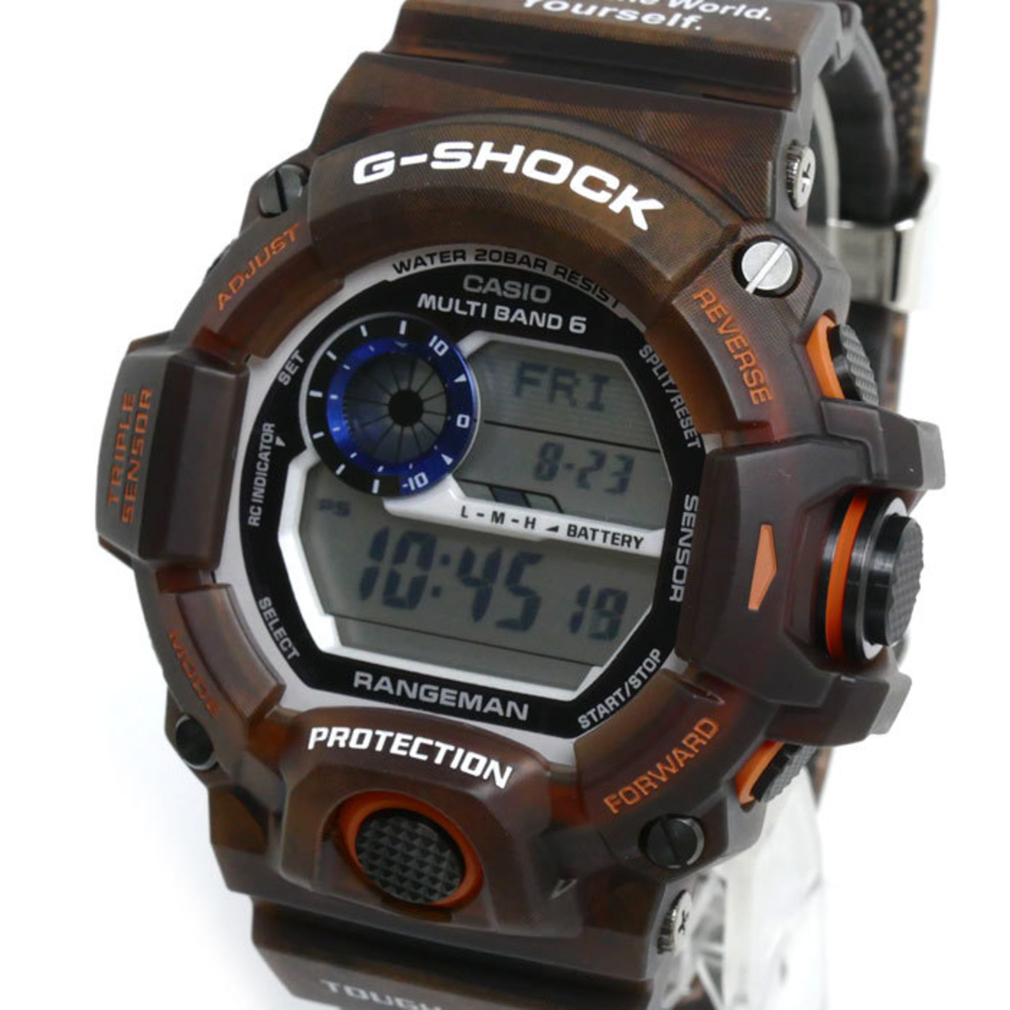 CASIO G-SHOCK MASTER OF G RANGEMAN Wristwatch Solar Brown GW-9405KJ-5JR Radio Men's