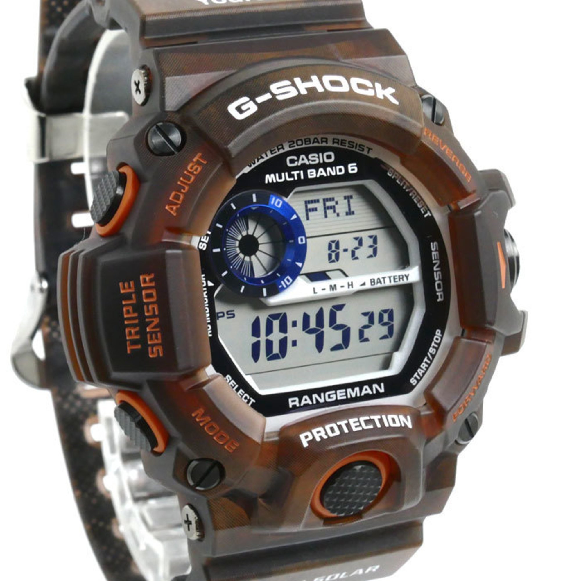 CASIO G-SHOCK MASTER OF G RANGEMAN Wristwatch Solar Brown GW-9405KJ-5JR Radio Men's