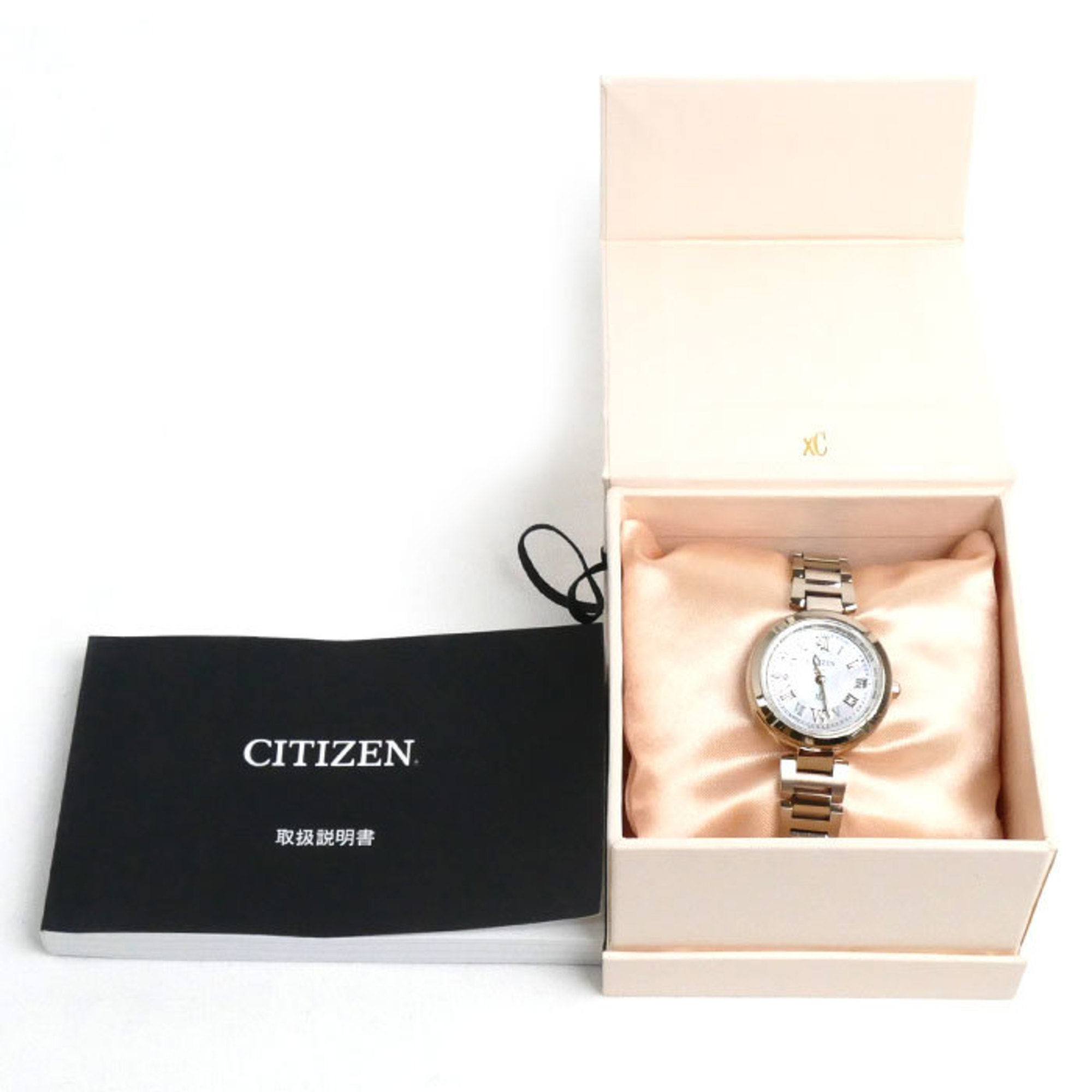 CITIZEN Citizen xC Titania Line Happy Flight Watch Solar EC1119-58W/H246-T023193 Eco-Drive Radio World Limited Edition 3300 Ladies