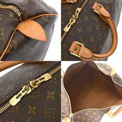 LOUIS VUITTON Louis Vuitton Monogram Keepall 50 Brown M41426 Unisex Canvas Boston Bag