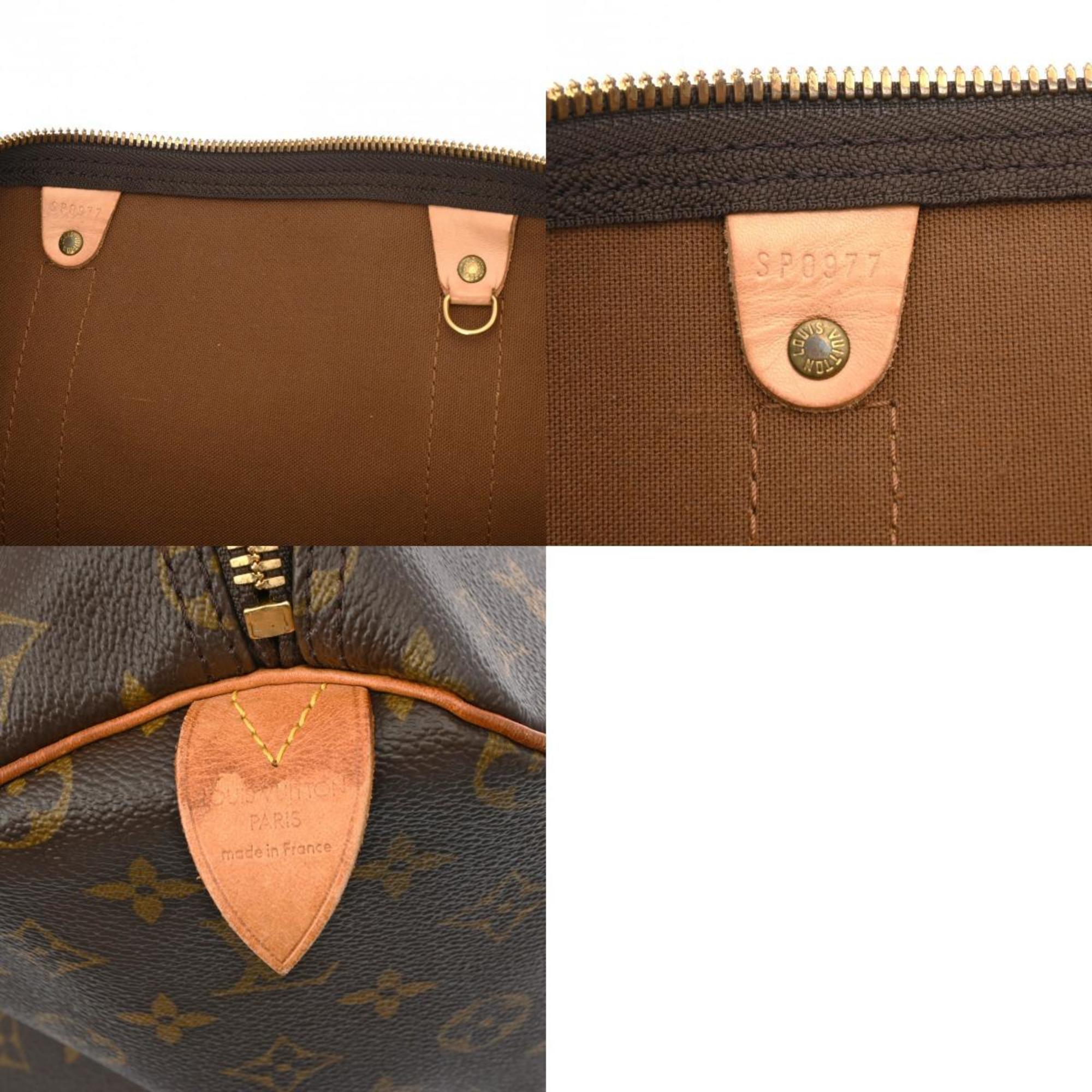 LOUIS VUITTON Louis Vuitton Monogram Keepall 50 Brown M41426 Unisex Canvas Boston Bag