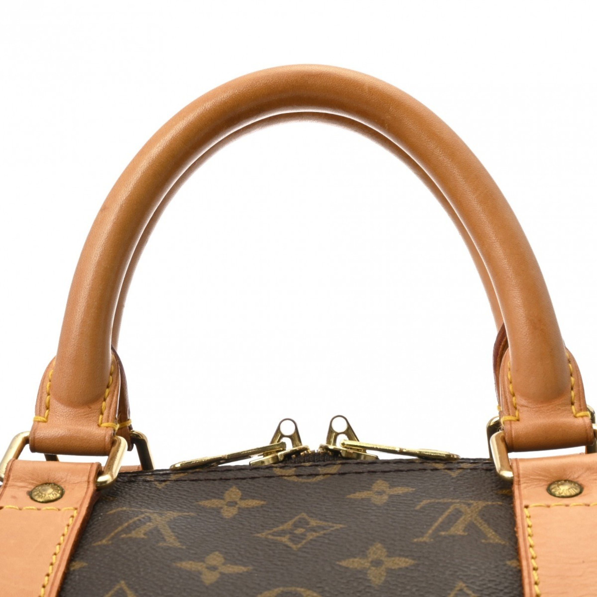 LOUIS VUITTON Louis Vuitton Monogram Keepall 50 Brown M41426 Unisex Canvas Boston Bag