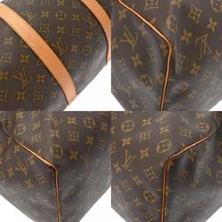 LOUIS VUITTON Louis Vuitton Monogram Keepall 50 Brown M41426 Unisex Canvas Boston Bag