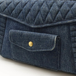 Miu Miu Miu Matelasse Shoulder Bag Denim Leather AVIO Blue Purchased at a domestic boutique RR1903