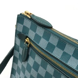 LOUIS VUITTON Damier Color Module Shoulder Bag Clutch PVC Cyan N41310